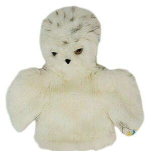 Vintage Dakin Snowy Owl Puppet NWT Super Nature Puppets #19-0051